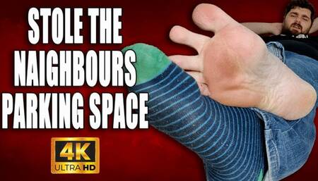 KingMarti: Parking Spat: Foot Rub Punishment for Taking My Spot Again 4k UHD