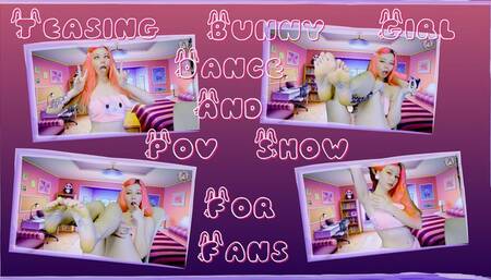 Tease Bunny Girl Dance And Hot POV Show For Beloved Fans
