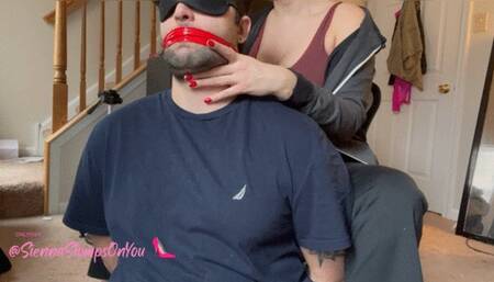 Making him SMELL my dirtiest panties ever!