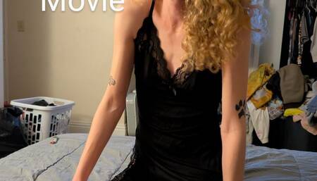 Watch me get spoiled and creampied in black lingerie