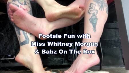 Whitney Morgan & Babz On the Rox Footsie Fun - mp4