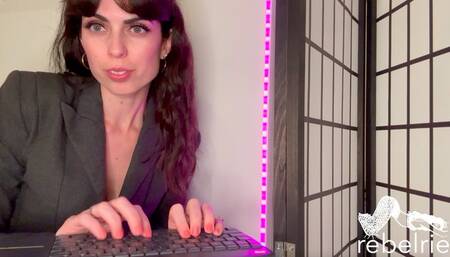Femdom - Office Roleplay
