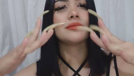 Unhas longas naturais