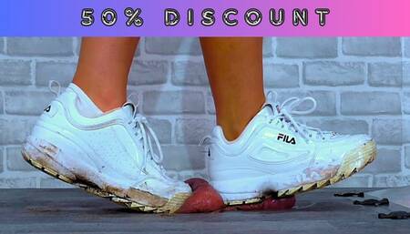 Trampling The Cum From His Balls In My Dirty Fila Disruptors - Ultimate Bundle - 50% DISCOUNT - A134ULT