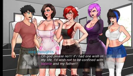 Confined with Goddesses Cap 3 - Living with 4 Sexy Girls