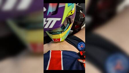 Sucked My Boyfriend off Sweetly While Wearing His Moto Gear