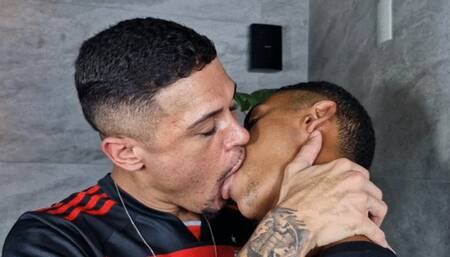 SWALLOWING AND KISSING THE NAUGHTY GARDENER - BY MARVIN TURNER AND PIERRE HEAD - CLIP 4