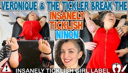 VERONIQUE & THE TICKLER BREAK THE INSANELY TICKLISH NINON - FULL HD MP4