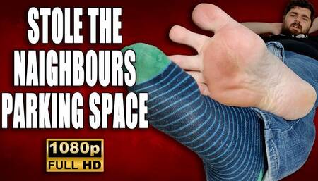 KingMarti: Parking Spat: Foot Rub Punishment for Taking My Spot Again FHD