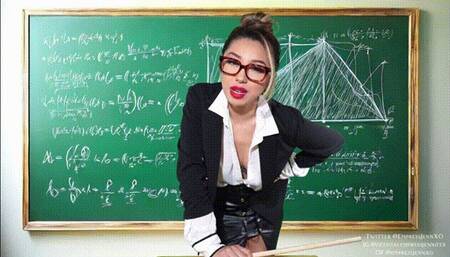 VDay Humiliation PT1: Mean Teacher