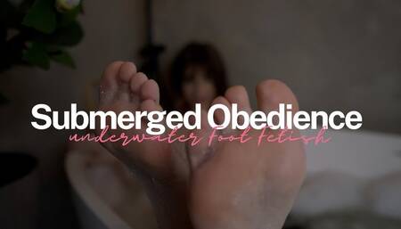 Submerged Obedience - Wet nylons and glistening feet with Alexa Creed