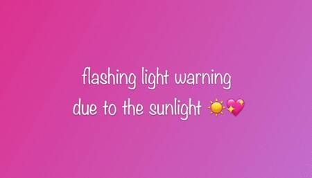 Changing my wet diaper in the passenger seat