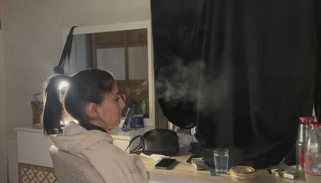 SMOKING LOVE SIDE PROFILE