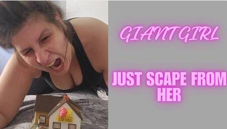 Giant woman takes advantage of Gummy Bears