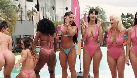 Hot Influencer Kisses Married Tourist on Beach in Brazil!