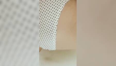 Sissy Boy in Pajamas Swallows Dildo Very Deeply