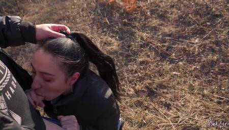 Girlfriend Took Me to the Forest Where She Sucked Me and I Fucked Her