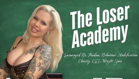 The Loser Academy! Sub Training, Encouraged Bi, Findom