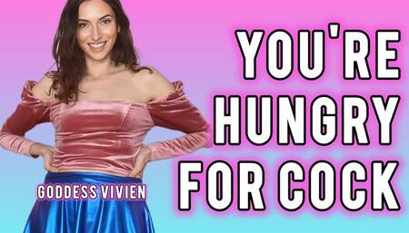 You're Hungry for Cock Bi Encouragement Goddess Vivien Vee