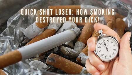 The NLP toolbox: Quick Shot Loser - How Smoking Destroyed Your Dick!