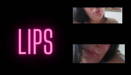 Labios naturales y sexys