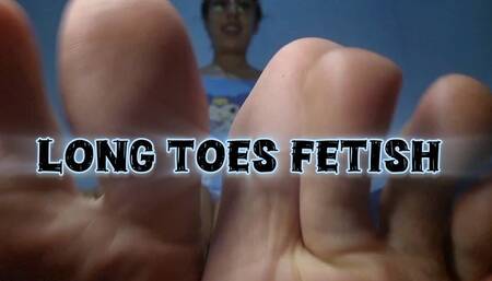 Big and Long Toes Fetish