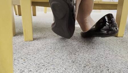 Candid Touching Sweaty flats