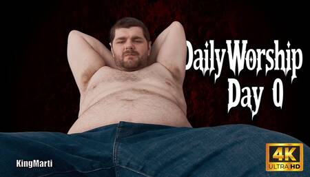 KingMarti: Daily Worship - Day Zero 4k UHD - All Day Edgeing Command
