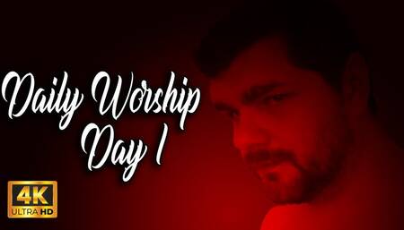 KingMarti : Daily Worship - Day One - Deepthroat Training 4k UHD