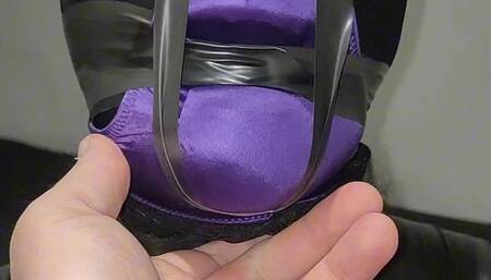 Julia mumification tape gag