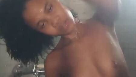 18 year old teen showering