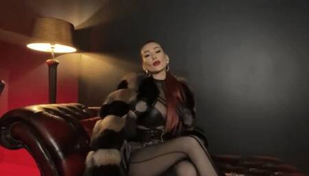 Teasing my human ashtray