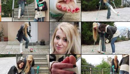 Jade LLWC It's All Fun and Games Until Someone Stubs a Toe with Foot Massage (in HD 1920X1080)