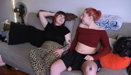 Competitive Futas hit the town