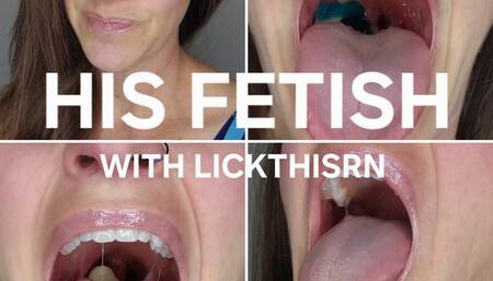 LickThisRN: His Fetish (Gummy Shark Swallow)