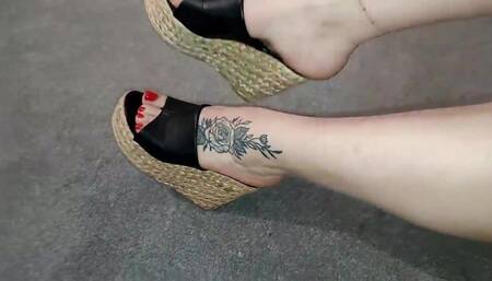 Mistress Seduces with Her Sexy Legs