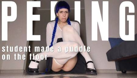 Oops! I peed right on the floor