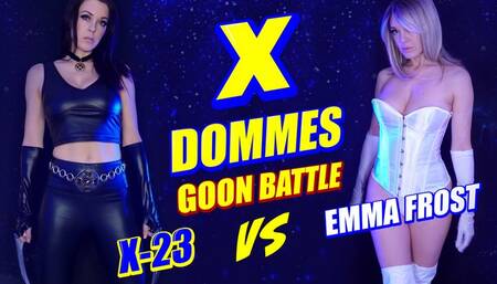 X-Dommes Goon Battle (X-23 Vs Emma Frost X-Men Mind Fuck)