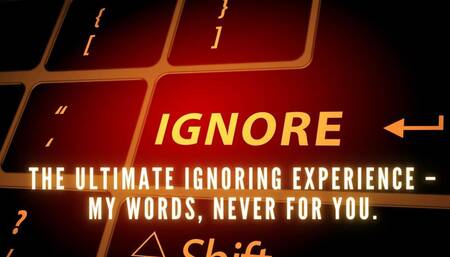 The NLP toolbox: The Ultimate Ignoring Experience – My Words, Never for You