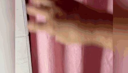 Surpised Girl Naked in Shower and Bubble Bath POV carried away for Bed Bondage MP4