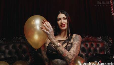 Balloon popping satisfaction