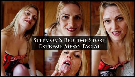 Stepmommy's Bedtime Story Messy Facial