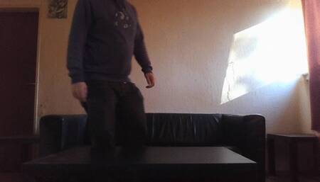 Lick my dirty feet clean ! You are my footbitch