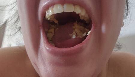 Crunchy Pleasure: Chewing Crispy Fries Just for You