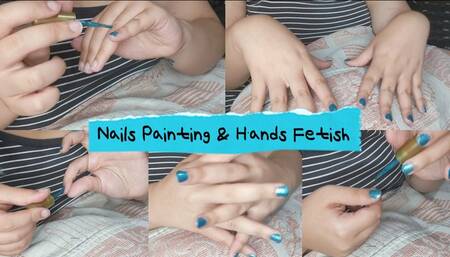 Nails Painting And Hands Fetish