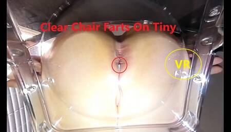 [VR] Giantess Tessa Clear Chair Farts on tiny slave