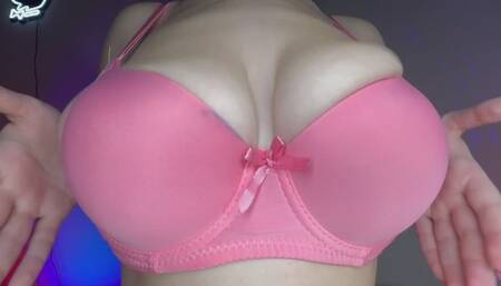 HUGE TITS give CBT Intrsution - Ruined Orgasm