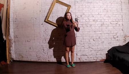 Sassy babe becomes sex slave (BEHIND THE SCENE 1)