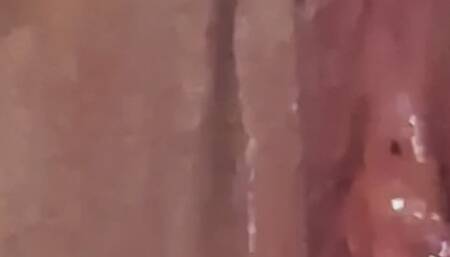 Close up part 3 - 4th hole mystery solved - bbw plays with big dildo