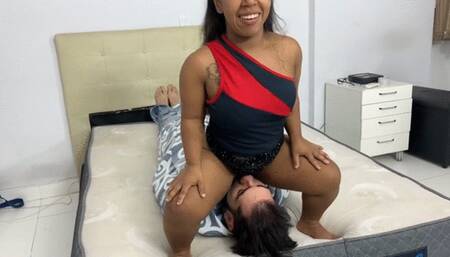 MINIATURE FACESITTING PART 1 BY ANANZINHA MALVADA AND DANIEL SANTIAGO CAM BY DANI FULL HD